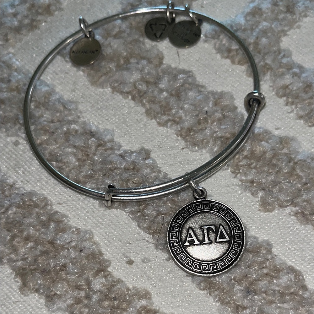 Alex and Ani Silver AGD Bracelet